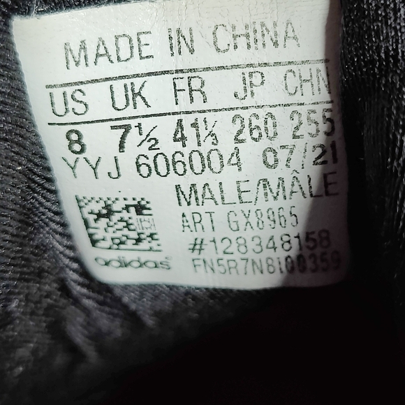 Adidas Ultra Boost 5.0 DNA Mens Running Shoes Rust Red Black White Sneakers Sz 8 - Picture 10 of 10